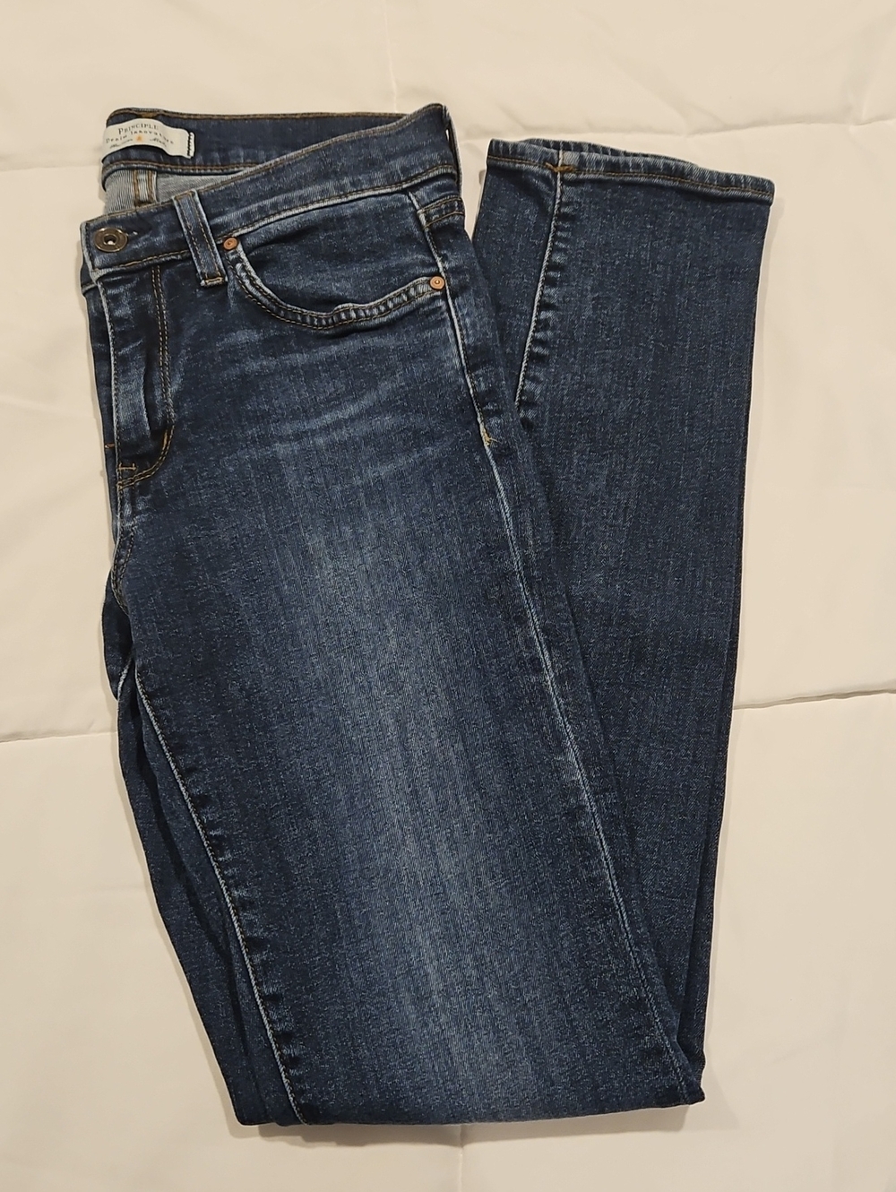 Principle Denim "Ultra" Straight Leg Jeans